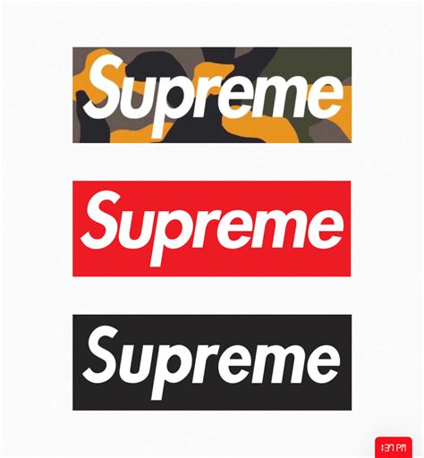 supreme box logo maker